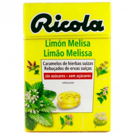 RICOLA CARAMELO S/AZ LIMON MELISA