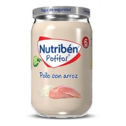 NUTRIBEN POLLO CON ARROZ POTITO 235 G
