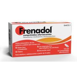 FRENADOL 10 COMPRIMIDOS EFERVES R.V